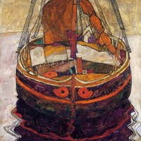 Рыбацкая лодка в Триесте (Э. Шиле, 1912 г.)