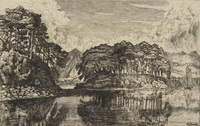 Черные острова Лох-Эвэ (Ф.Г. Хамертон, 1875 г.)