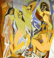 Авиньонские девицы (П. Пикассо, 1907 г.)
