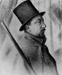Портрет Поля Синьяка (Жорж Сёра, 1890 г.)