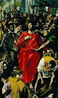 Доменико Эль Греко [Доменикос Теотокопулос] (ок. 1541 — 1614) Эсполио (Срывание одежд с Христа). 1577–1579